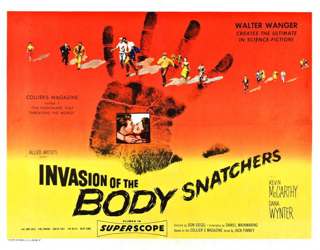 Invasion Of The Body Snatchers film poster