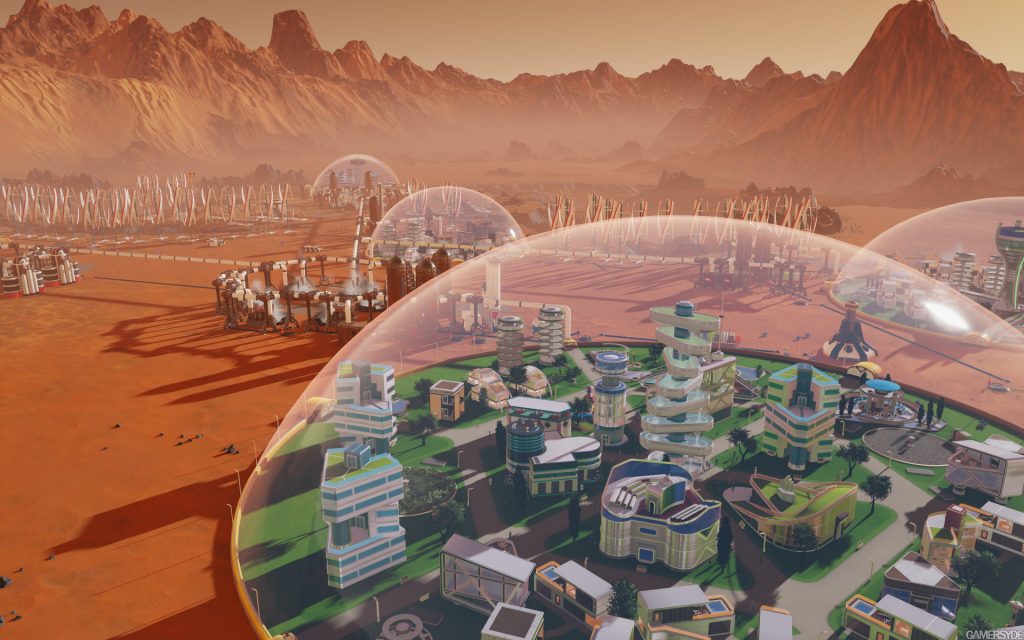 Surviving Mars in-game