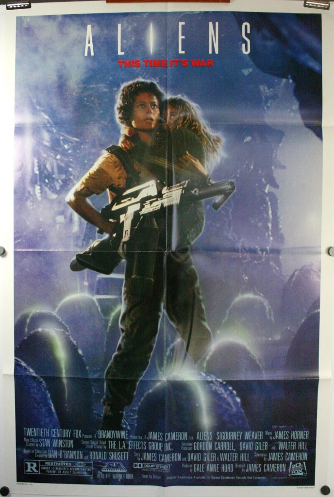 Aliens movie poster
